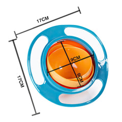 Baby Rotate Spill-Proof Solid Feeding Dishes