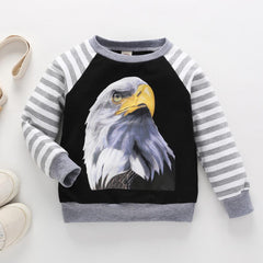 Printed Eagle Boys Top