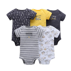 5 Pcs Baby Bodysuit Sets