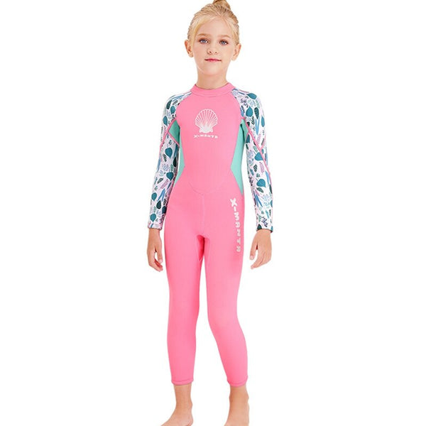 Girls Surfing Wetsuit