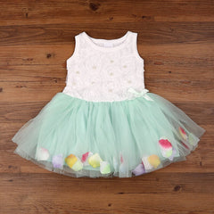 Baby Girl Petal Hem Dress