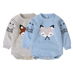 Baby Fox Triangle Romper