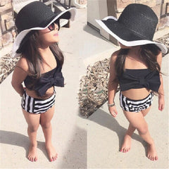 2Pcs 2-7Years Girls Summer Swimsuit