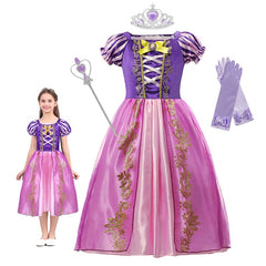 Girls Princess Rapunzel Costume