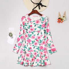 Mother Daughter Flowers Dress