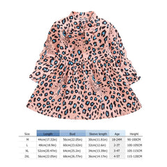 Leopard Girls Dress