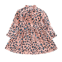 Leopard Girls Dress