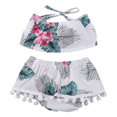 2 Pcs Girls Summersuit