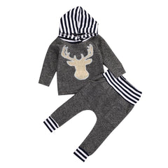 2pcs Baby Deer Tops + Pants