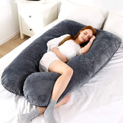 Full Body Pregnancy U-Shaped Pillow