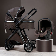 3 In 1 Baby Stroller + Car Seat