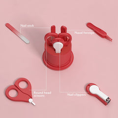 4 Pcs Nail Scissors Set