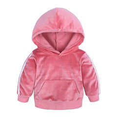 1-4T Baby Hooded Tops + Pants