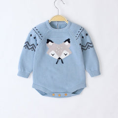 Baby Fox Triangle Romper