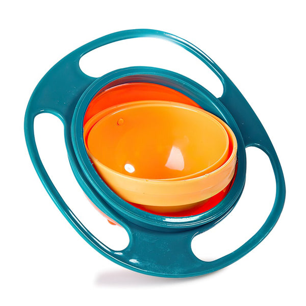 Baby Rotate Spill-Proof Solid Feeding Dishes