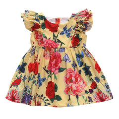 Girl Summer/Spring Flower Dress