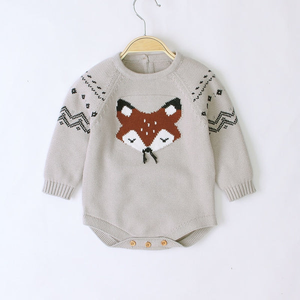 Baby Fox Triangle Romper