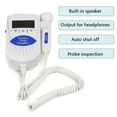 LCD Display Baby Heartbeat Monitor