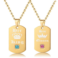 Her King & His Queen Necklaces