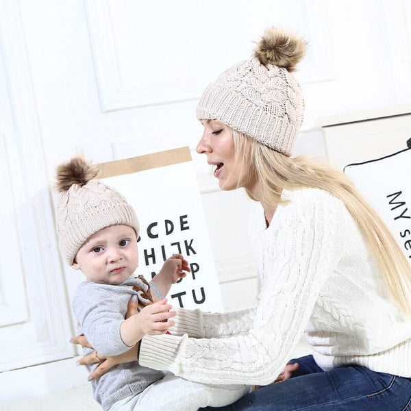 Mother Baby matching Soft Hats