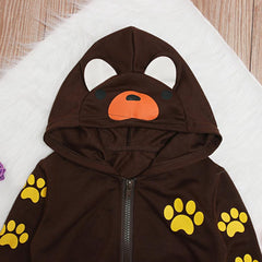 Boys Bear Hoodie