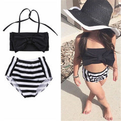 2Pcs 2-7Years Girls Summer Swimsuit