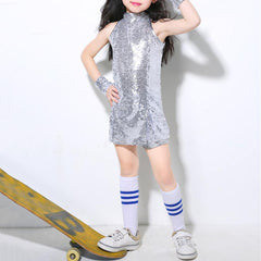 4 Pcs  Girls Sequins Dress