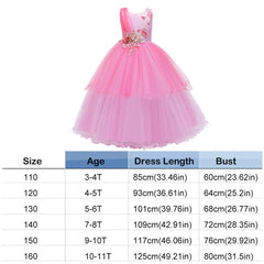 Girl Flower Tutu Princess Dress