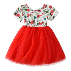 Girls Flower Tutu Dress