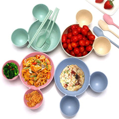 Mouse Feeding Plate Tableware Set