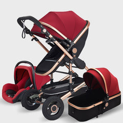 3 in 1 Luxury Baby Stroller