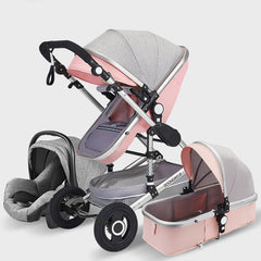 3 in 1 Luxury Baby Stroller