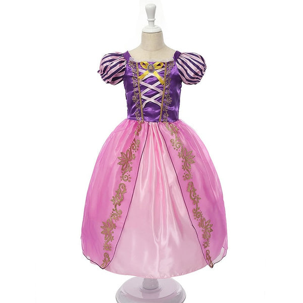 Girls Princess Rapunzel Costume