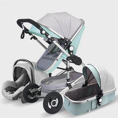 3 in 1 Luxury Baby Stroller