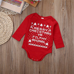 0-18M Baby Xmas Jumpsuit Outfits