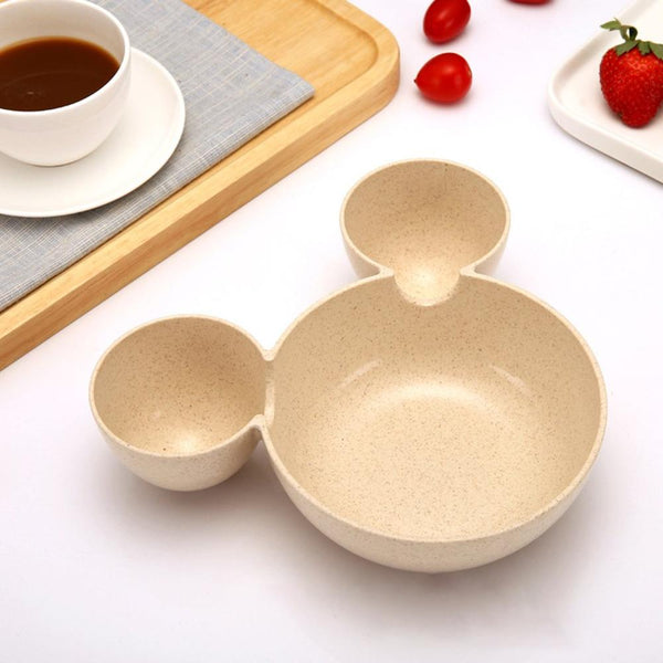 Mouse Feeding Plate Tableware Set