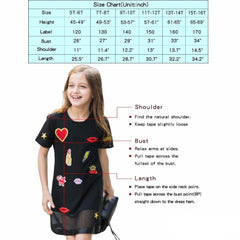 6-14 Years Girls Summer Dress