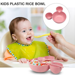 Mouse Feeding Plate Tableware Set