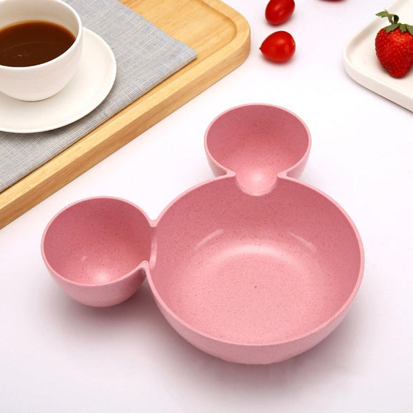 Mouse Feeding Plate Tableware Set