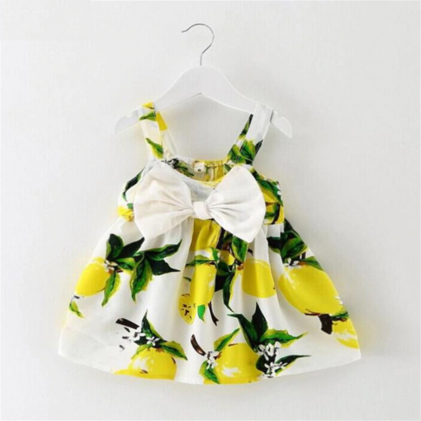 Baby Girls Summer Bow Dress