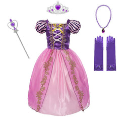 Girls Princess Rapunzel Costume