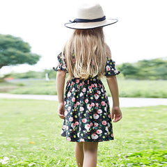 Girl Summer Floral Dress