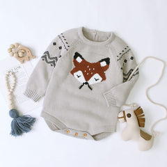 Baby Fox Triangle Romper