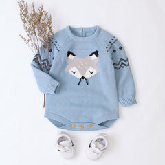 Baby Fox Triangle Romper