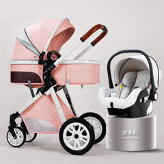 3 In 1 Baby Stroller + Car Seat