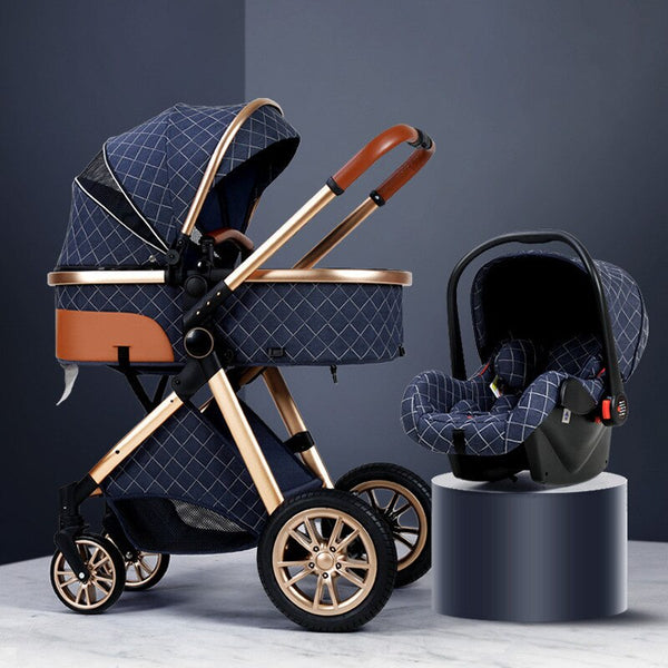 3 In 1 Baby Stroller + Car Seat