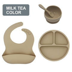 4 Pcs Baby Feeding Set