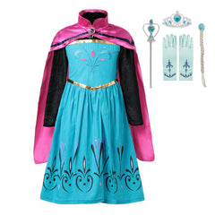 3-10 Yrs Girl Princess Elsa Costume