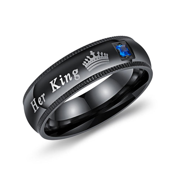 Her King & His Queen Rings