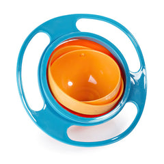 Baby Rotate Spill-Proof Solid Feeding Dishes